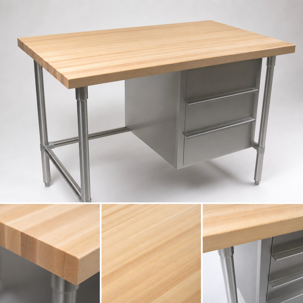 Edge Grain Maple Work Surface