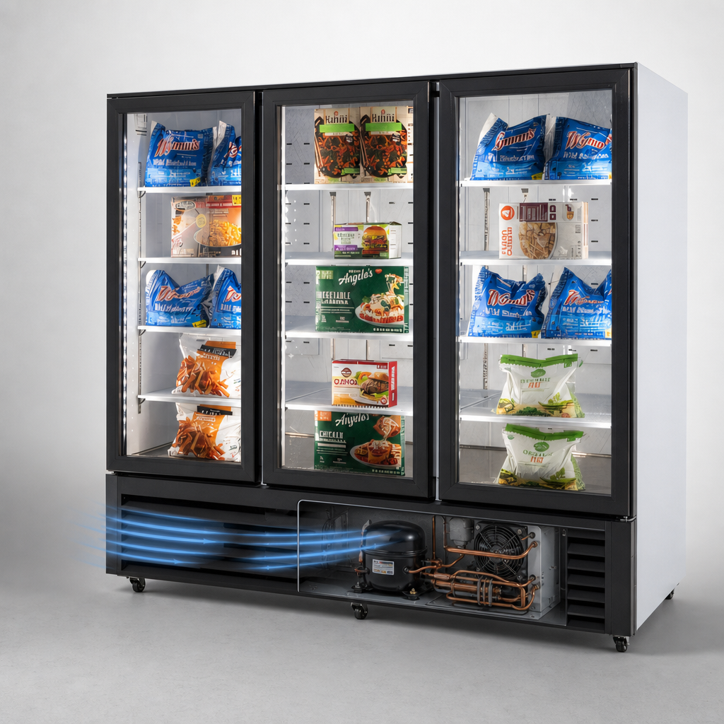 Bottom-Mount Self-Contained Refrigeration