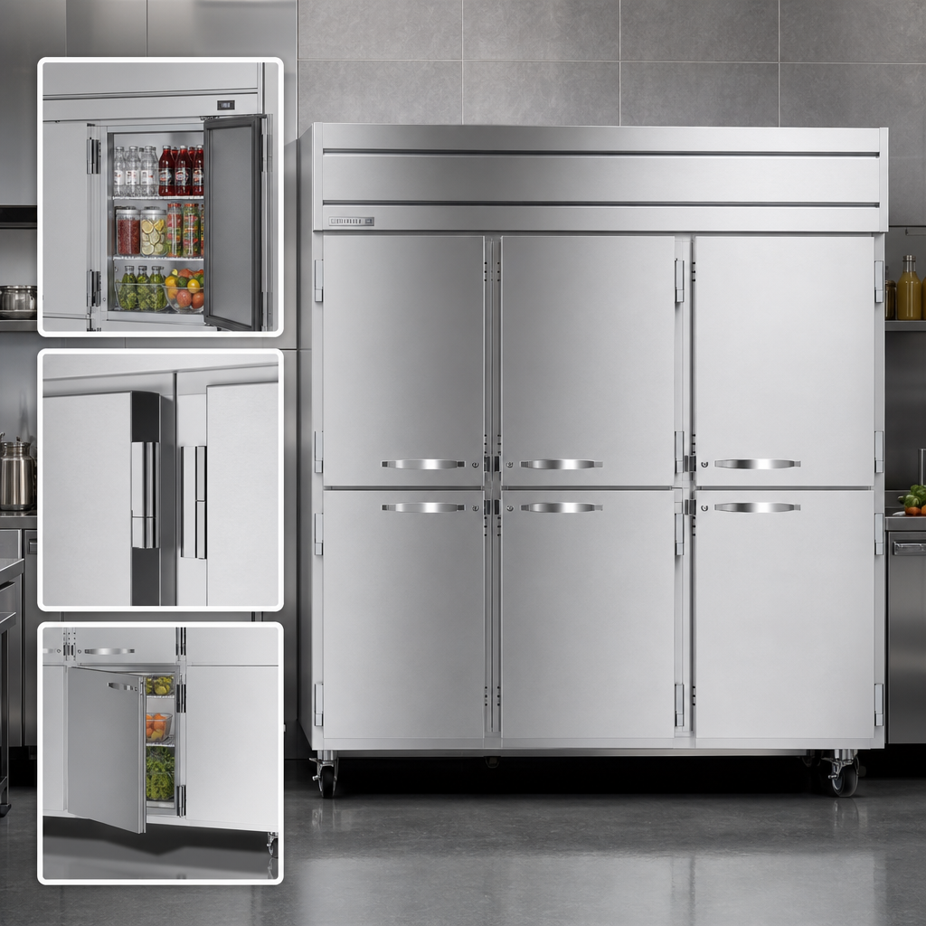 Half-Solid Door Configuration