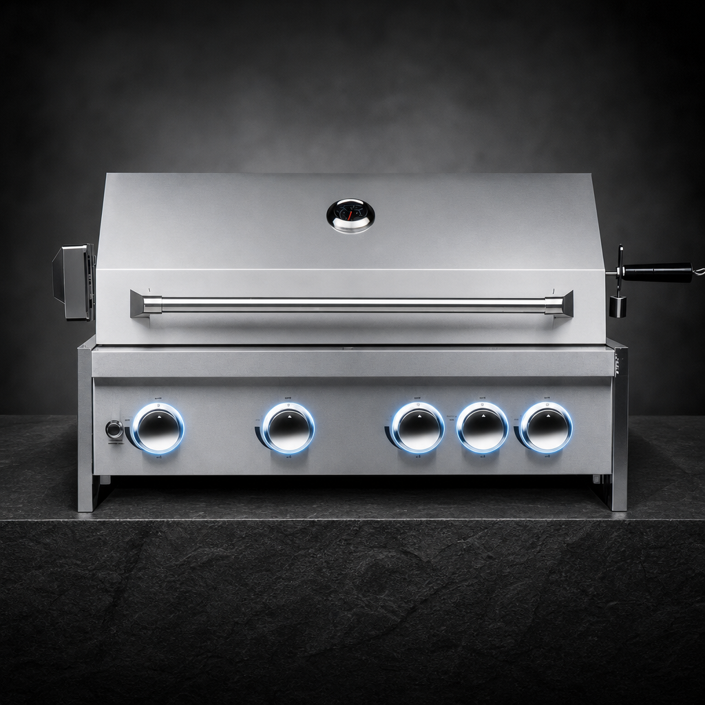 Five-Burner Cooking System