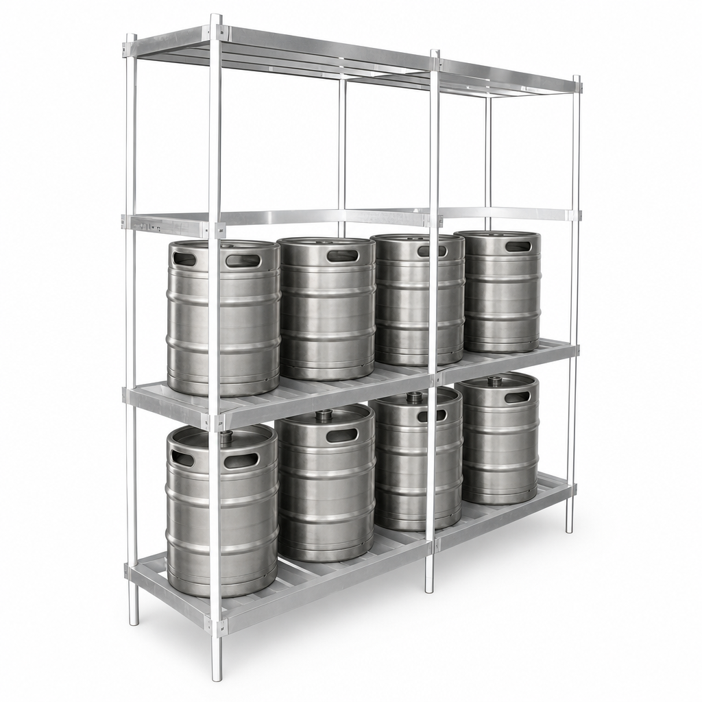 8-Keg Capacity