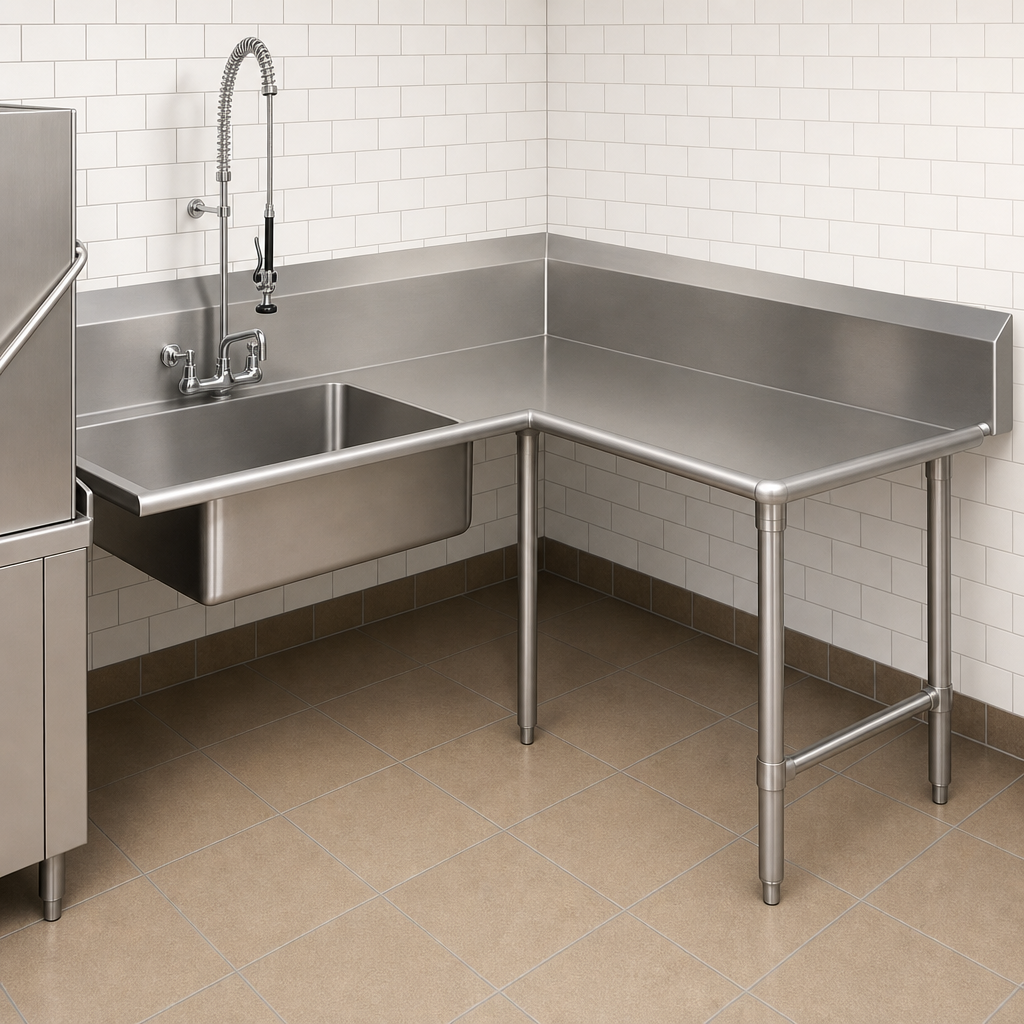 Corner L-Shaped Layout