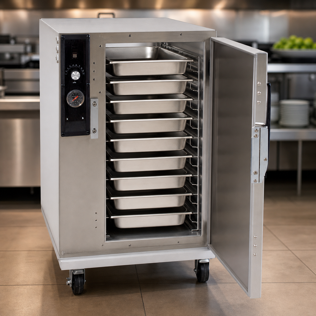 8-Pan Holding Capacity