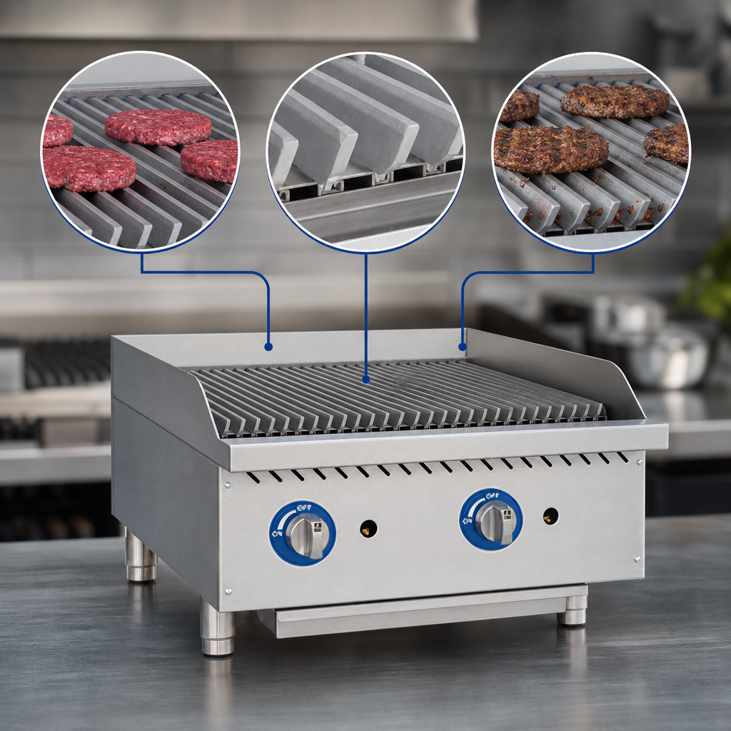 Reversible Cast-Iron Grates