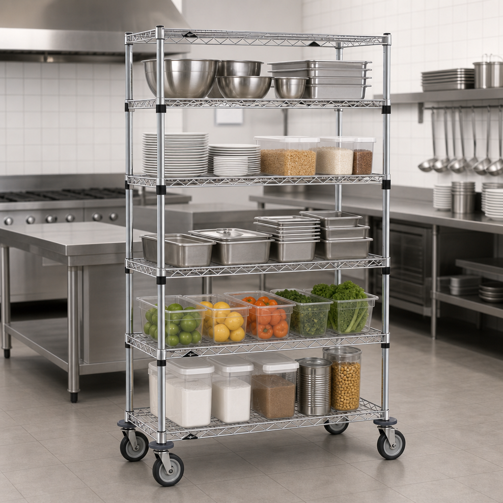 Five-Tier Storage
