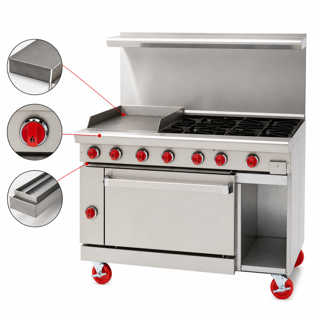 24-Inch Manual Griddle