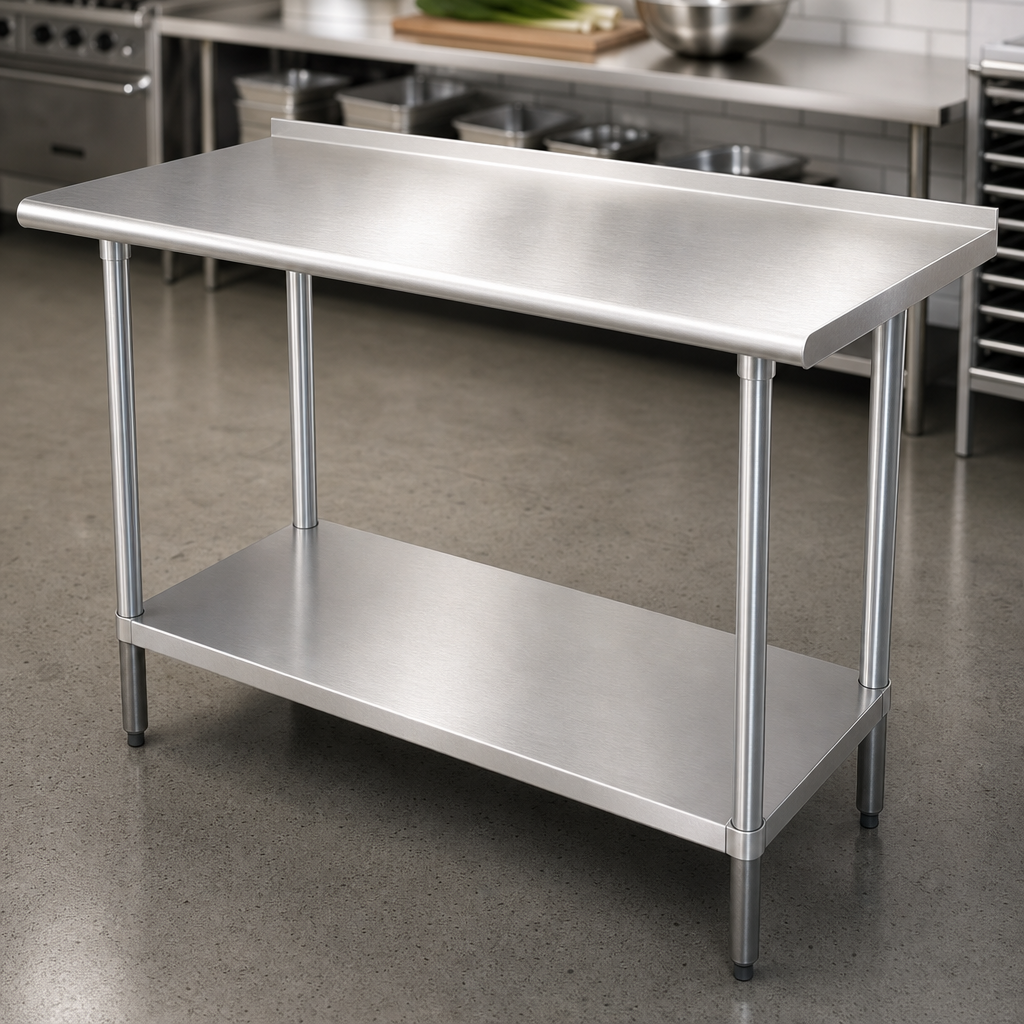 14-Gauge 304 Stainless Steel Top