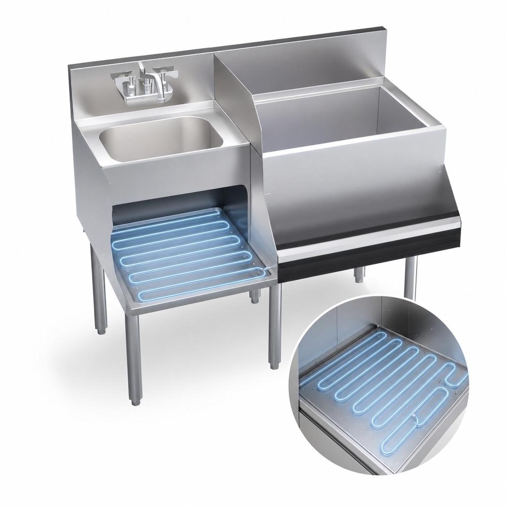 Built-In 10-Circuit Cold Plate