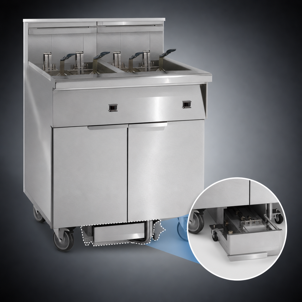 Built-In Space Saver Filter System