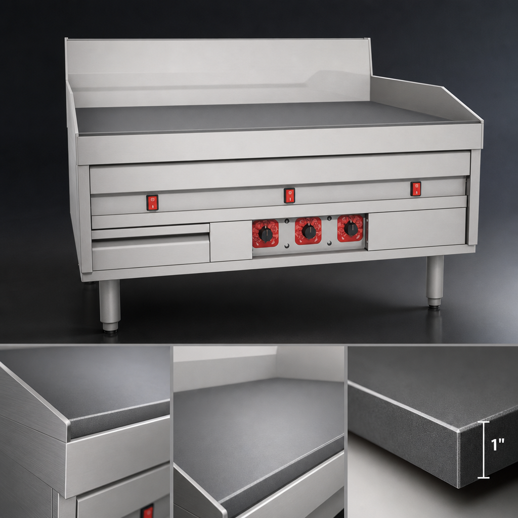 Heavy-Duty Griddle Plate