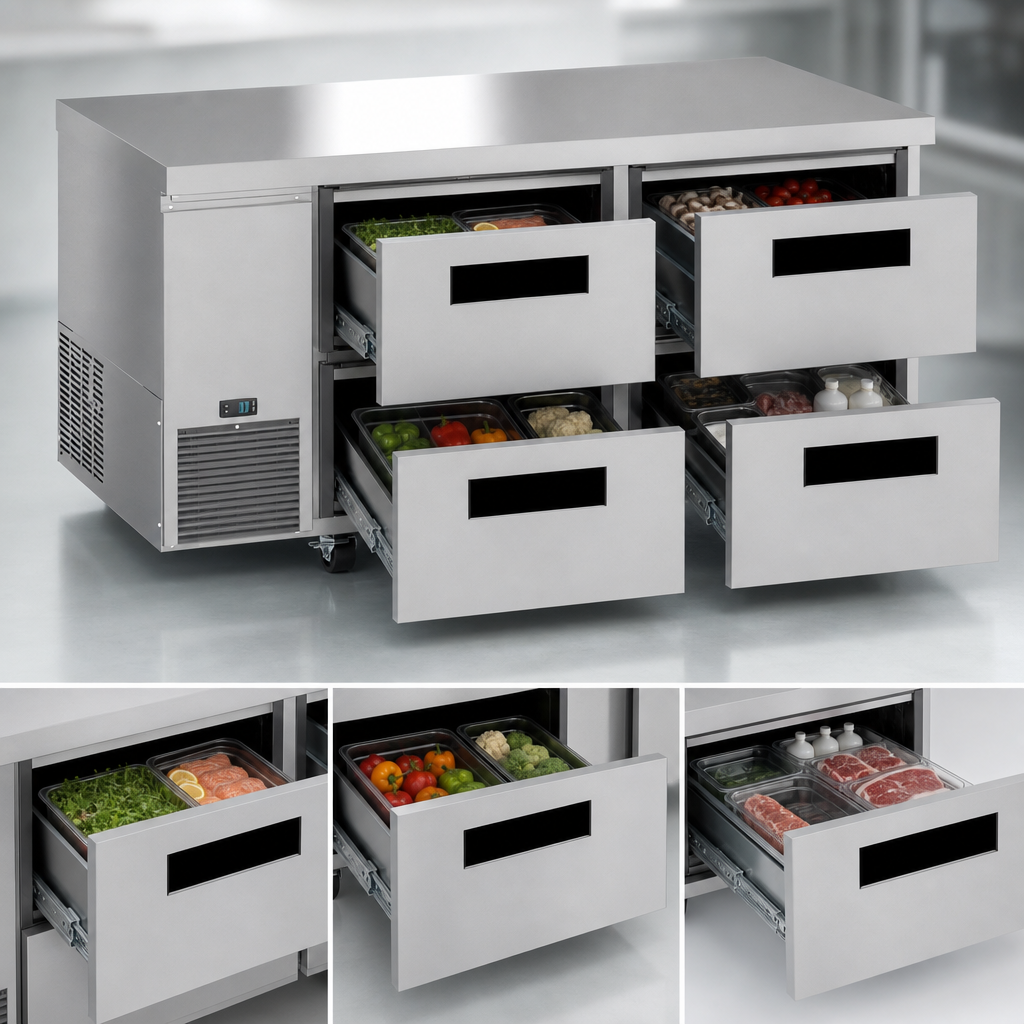 Four Drawer Storage