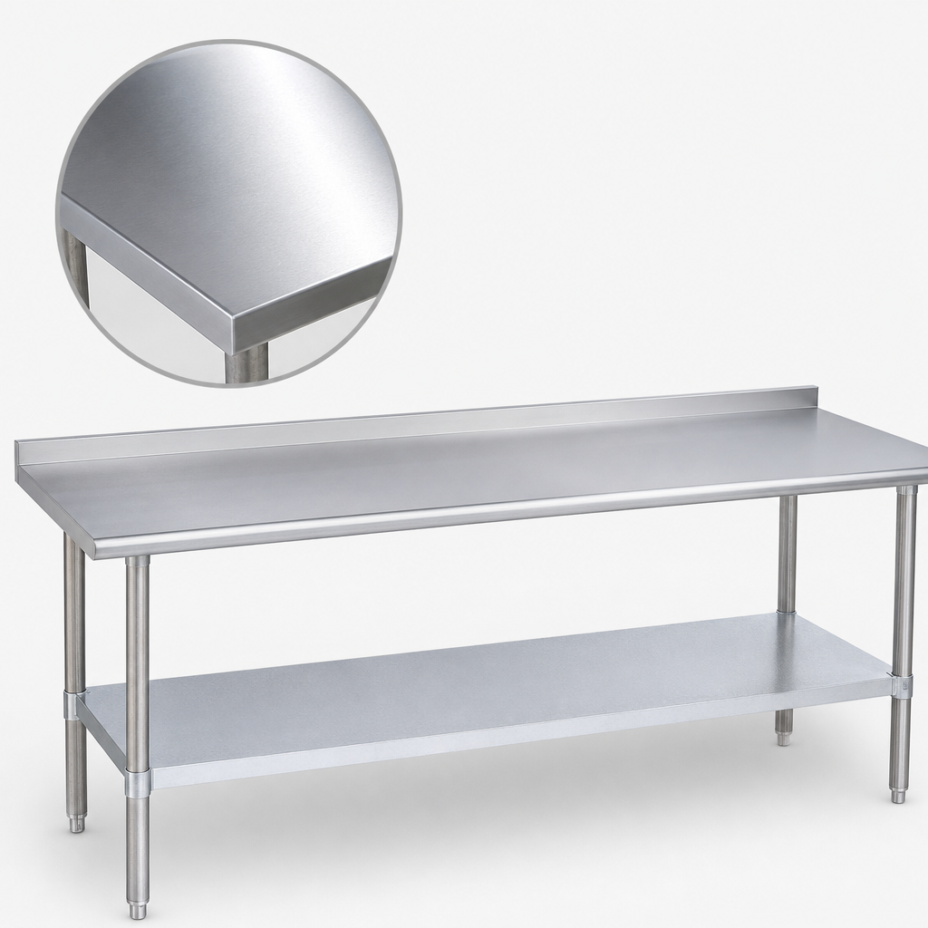 16 Gauge 400 Series Stainless Steel Top