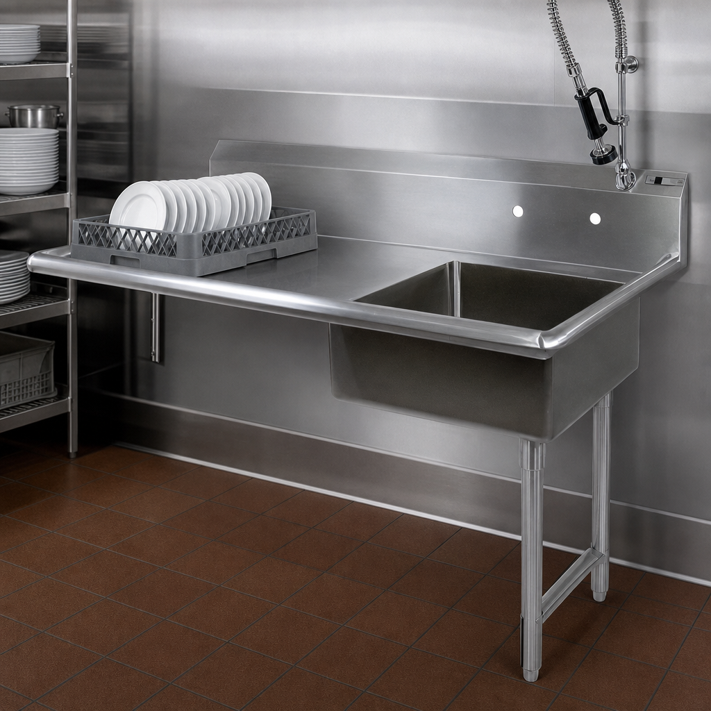 Straight Soiled Dishtable Design