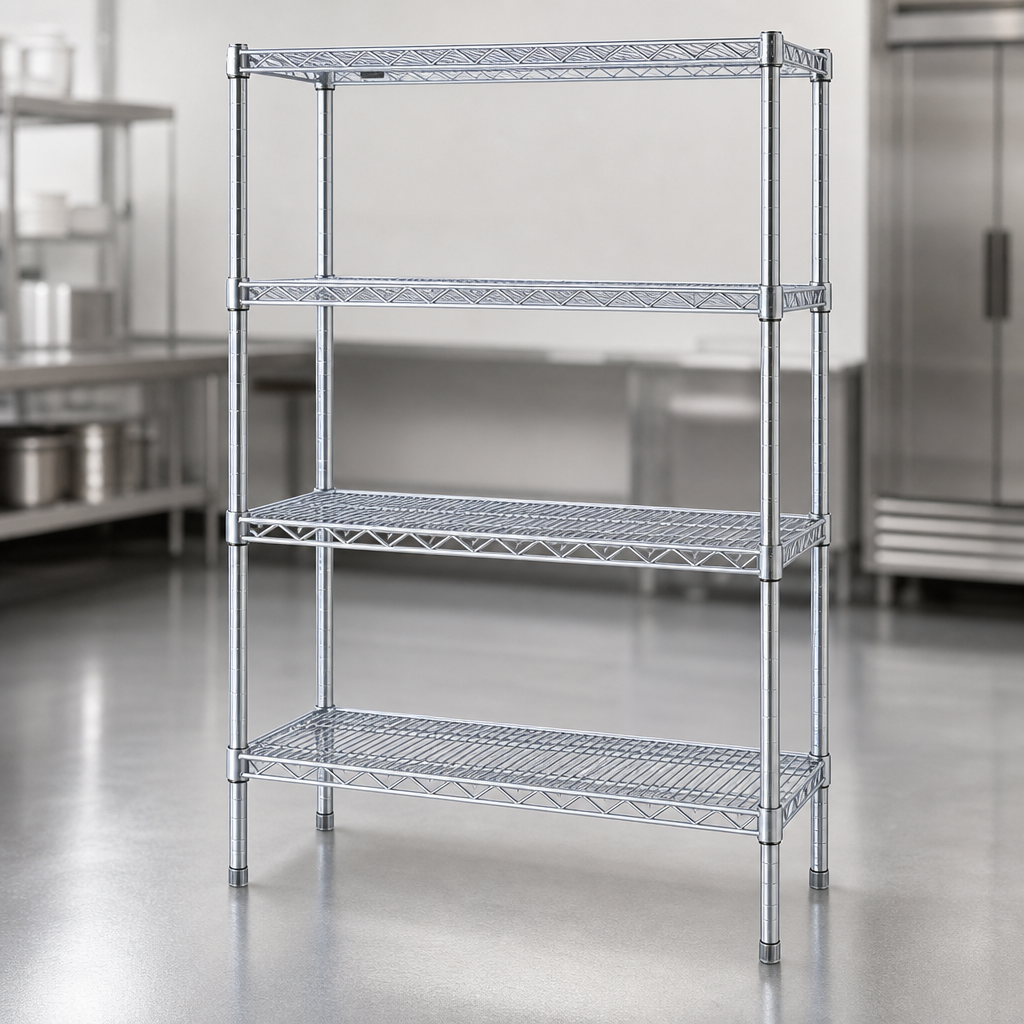 Patented QuadTruss Shelf Design