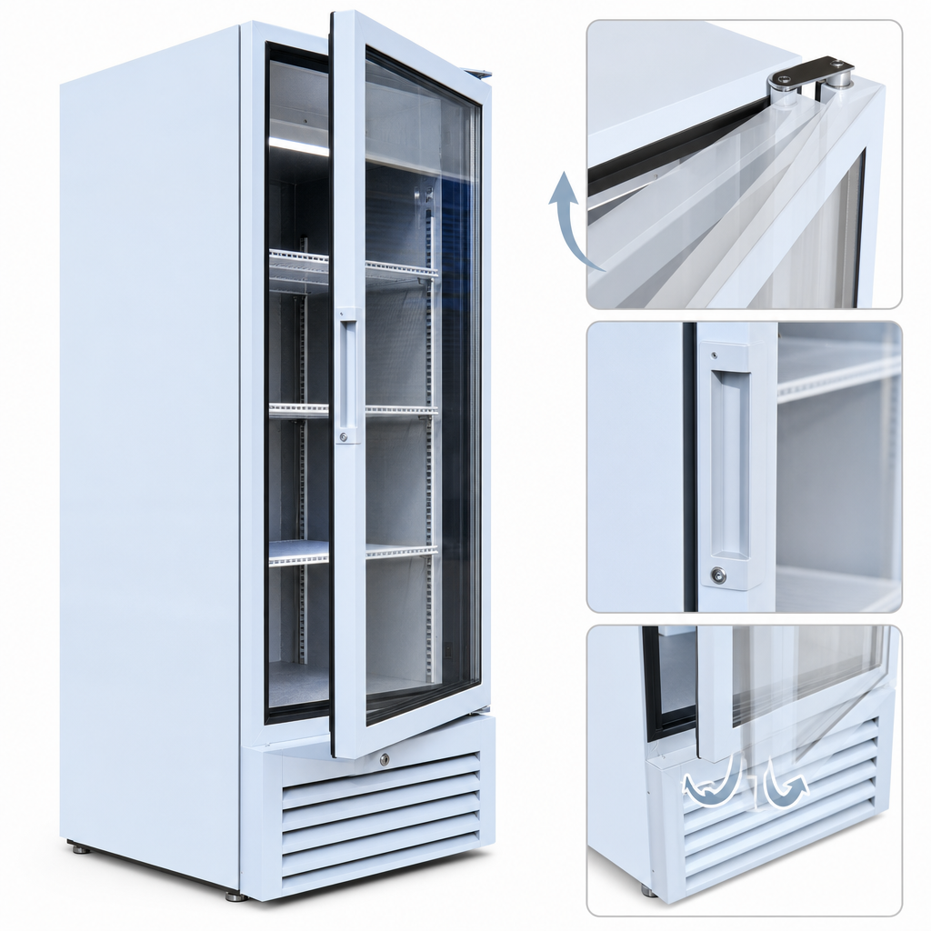 Self-Closing Locking Hinged Door
