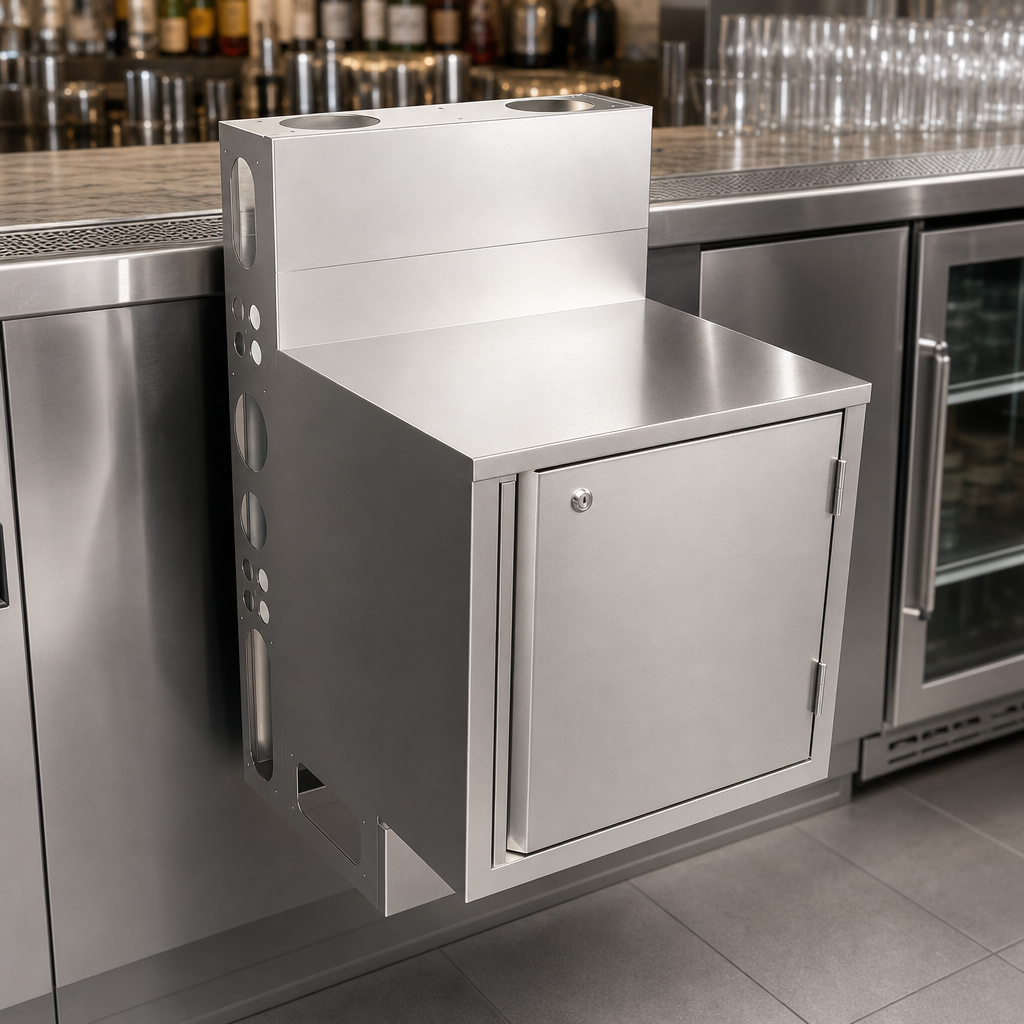 18-Gauge Stainless Steel Construction