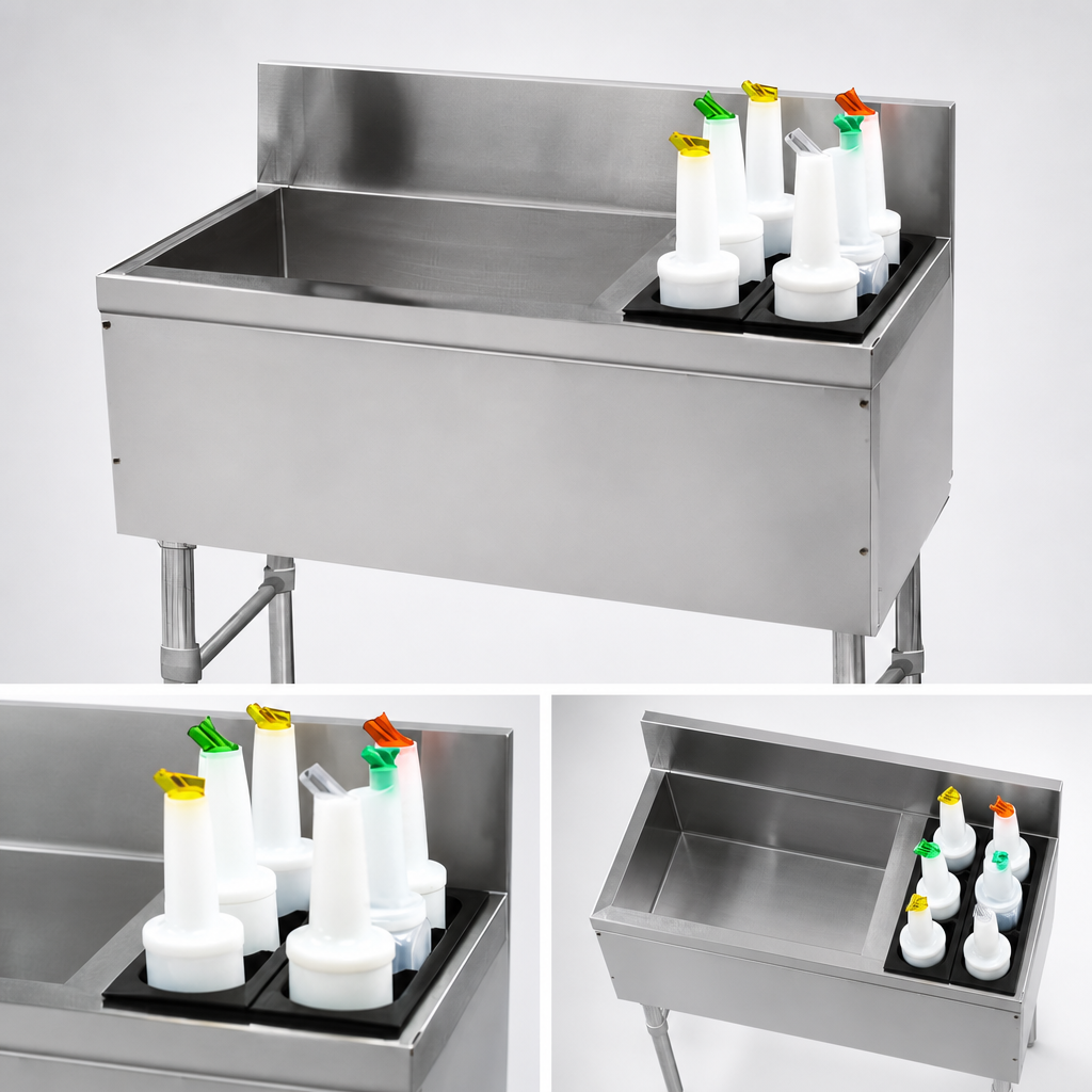 Right-Side Bottle Storage Rack