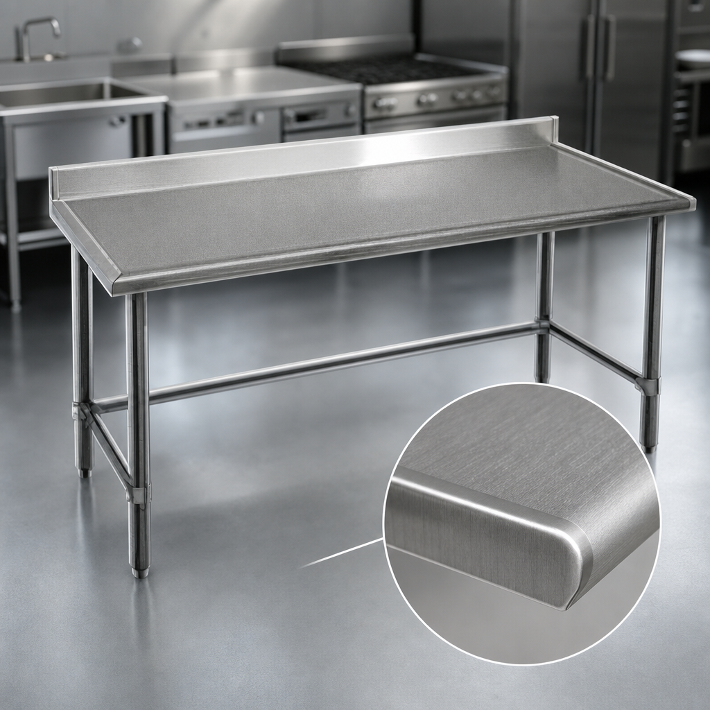 14-Gauge 300 Series Stainless Steel Top