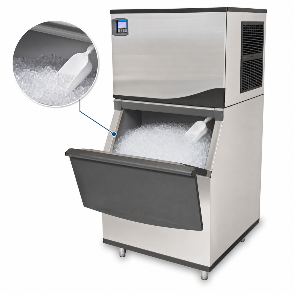 580 lb. Ice Storage Capacity