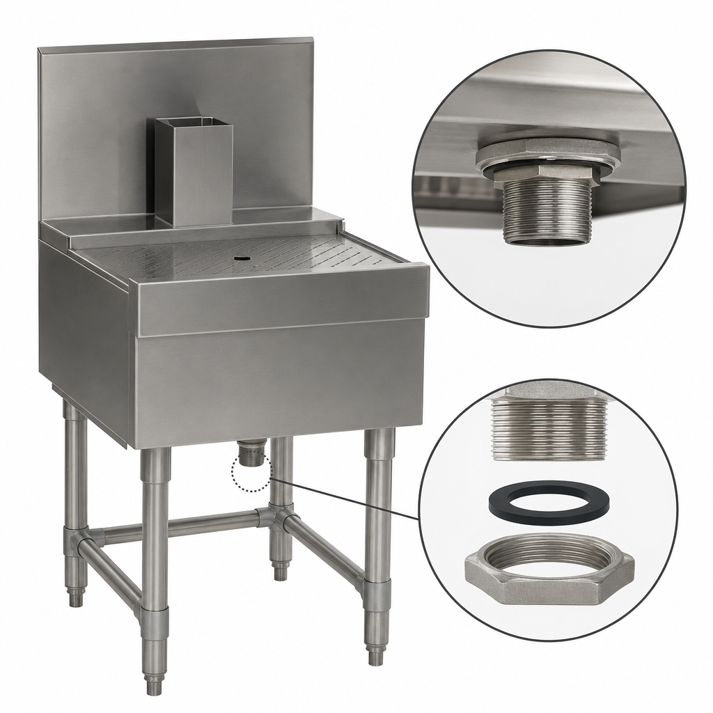 1-1/2 Inch I.P.S. Threaded Drain