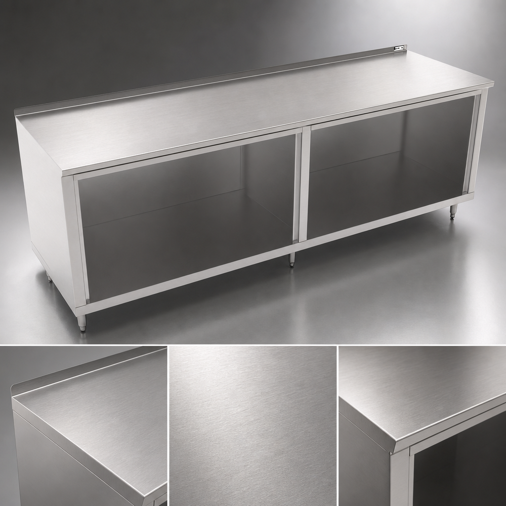 16-Gauge Type 300 Stainless Steel Top