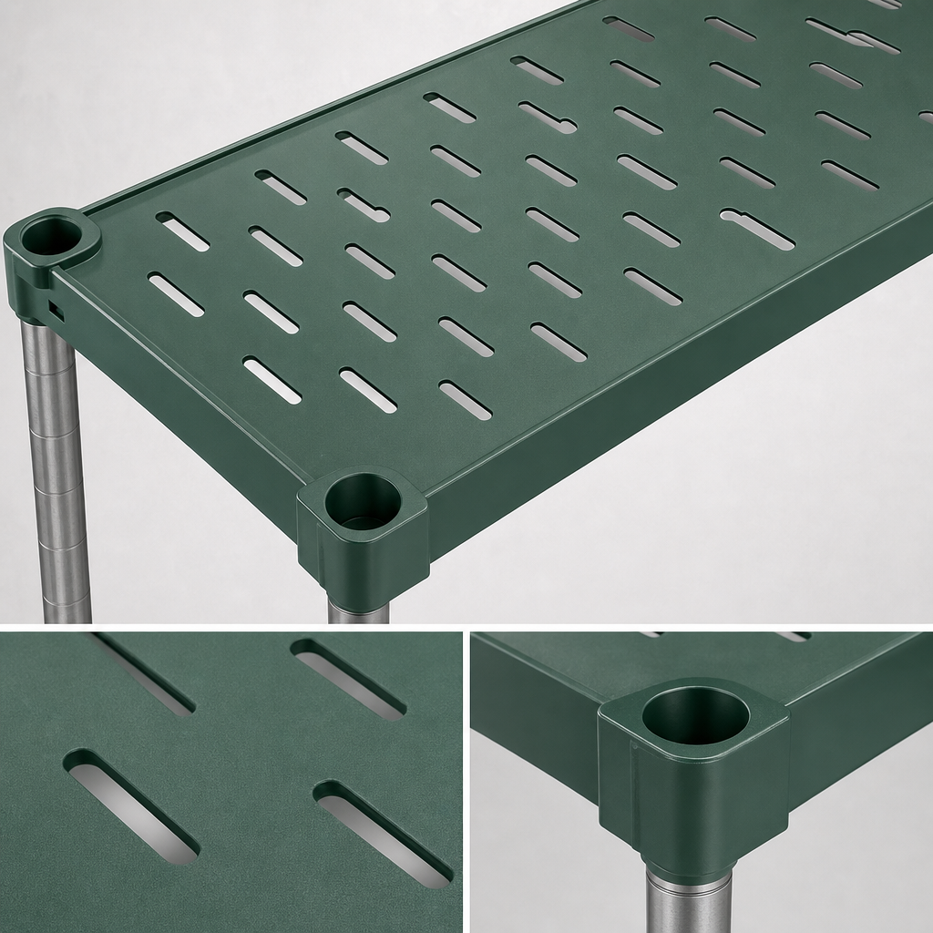 Die-Stamped Louvered Surface