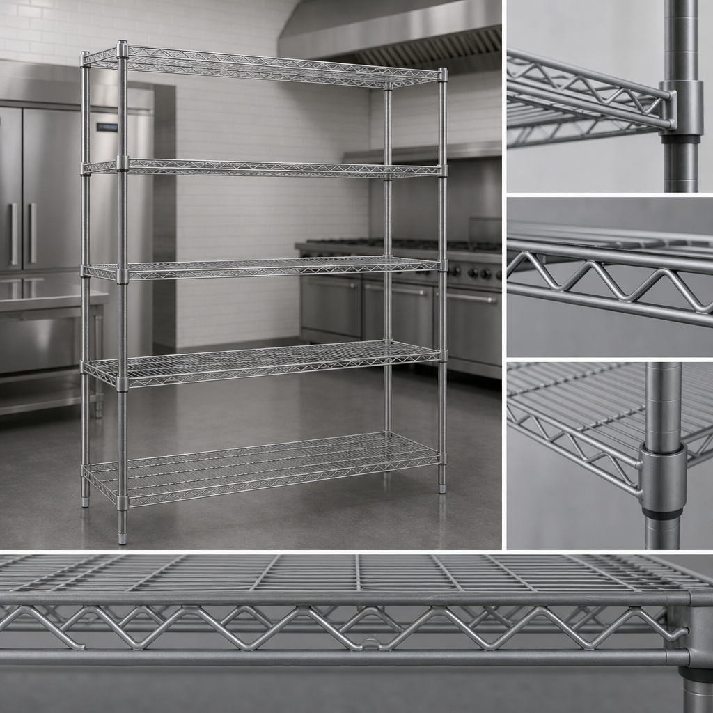Patented QuadTruss Shelf Design