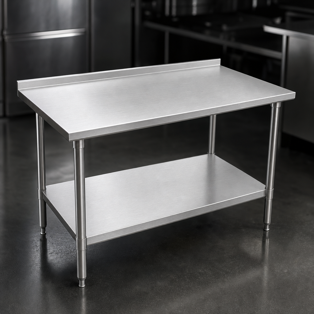 16-Gauge Stainless Steel Top