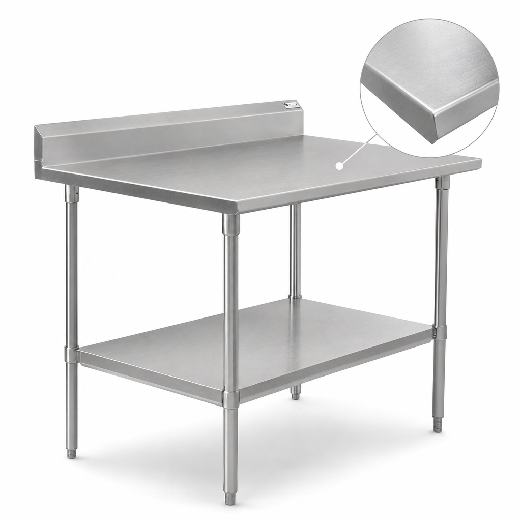 16-Gauge Stainless Steel Top