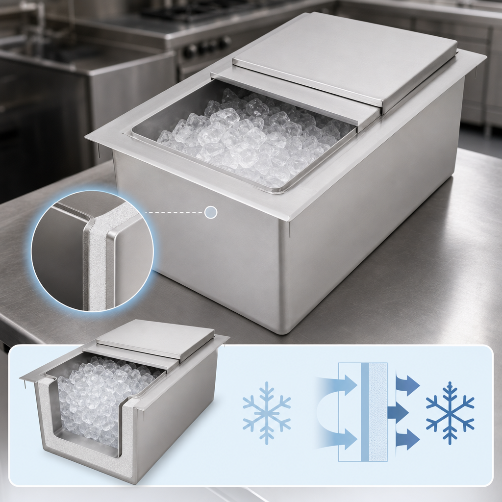 Insulated Ice Bin
