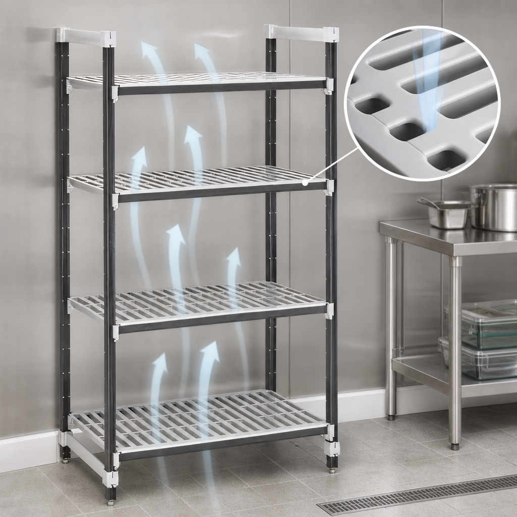Vented Shelf Plates