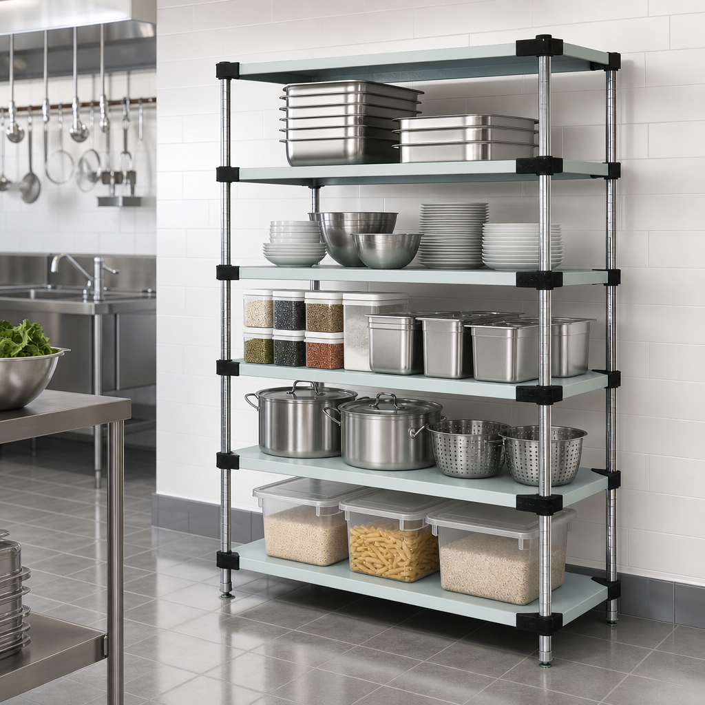 Five Solid Shelves