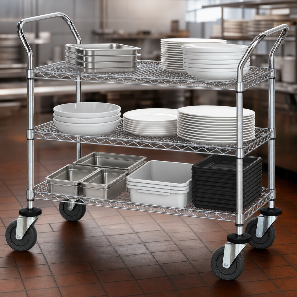 Three Wire Shelves