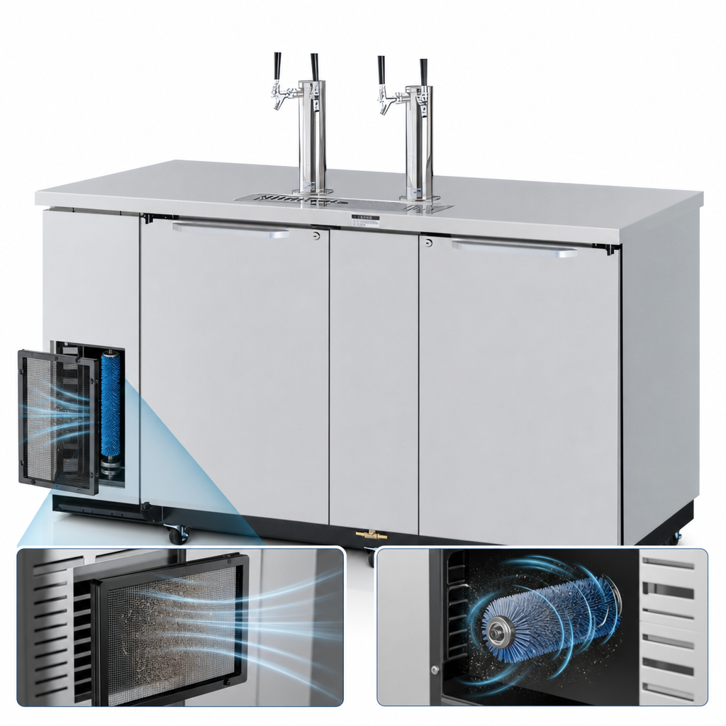 Self-Cleaning Condenser