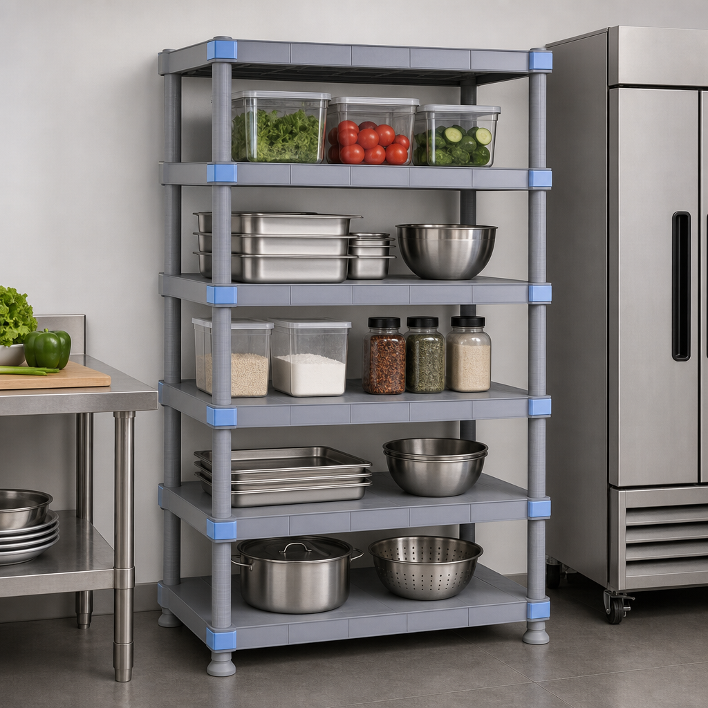 Five Solid Shelves