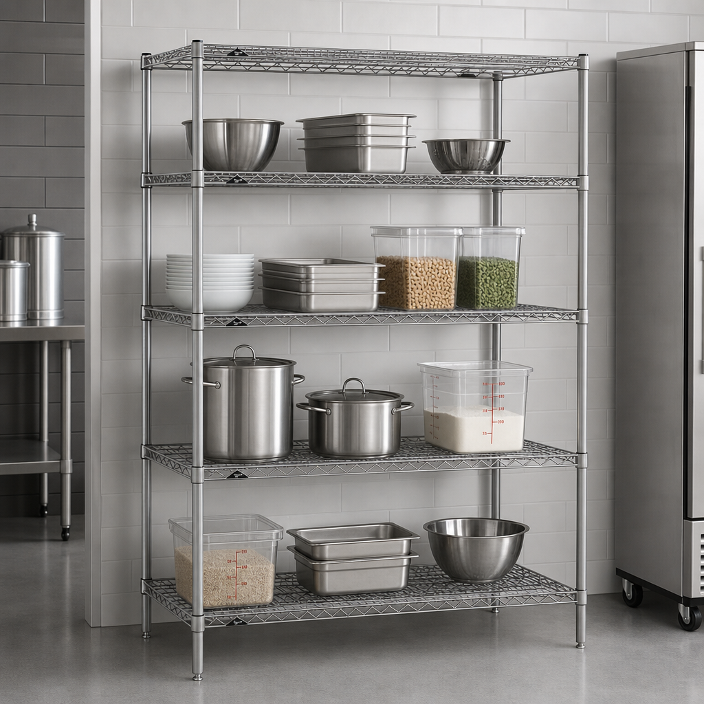 4 Wire Shelves