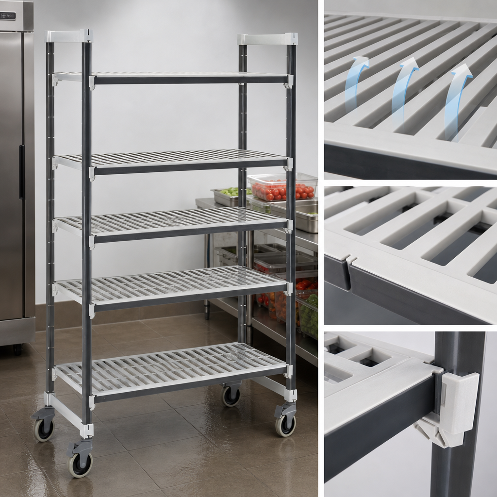 Vented Shelf Plates