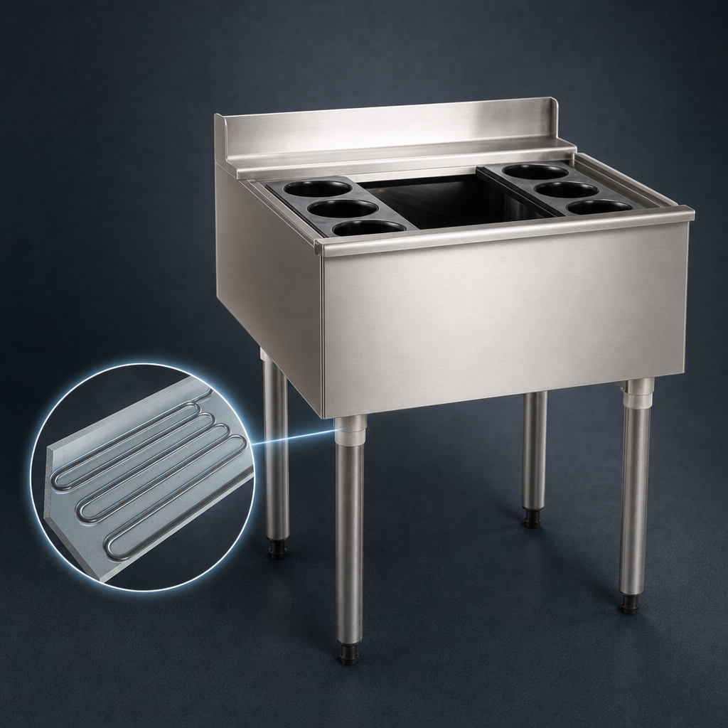 Sealed-In 7-Circuit Cold Plate