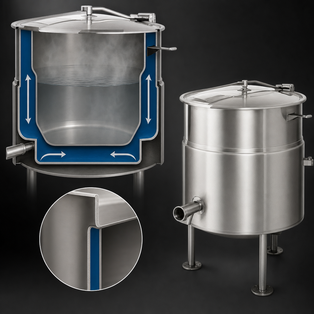 2/3 Steam-Jacketed Design