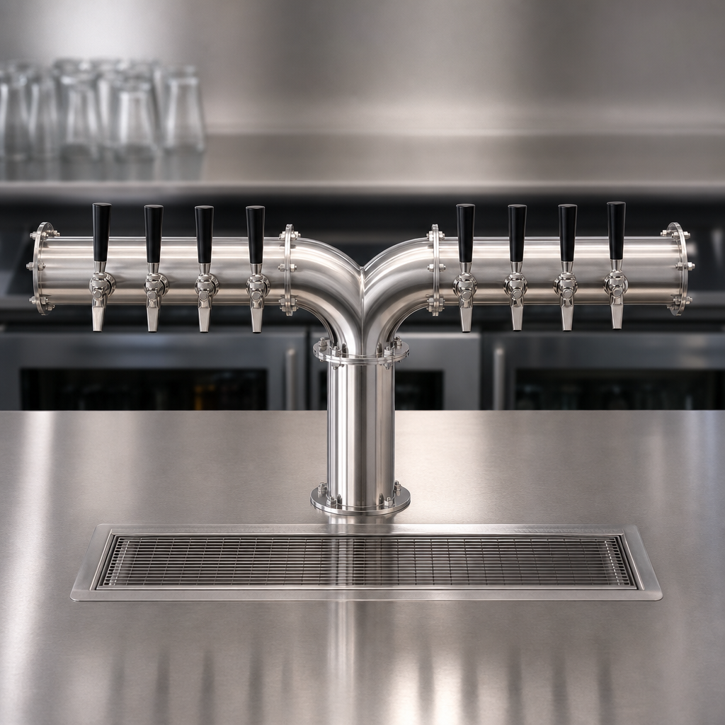 Eight-Faucet Capacity