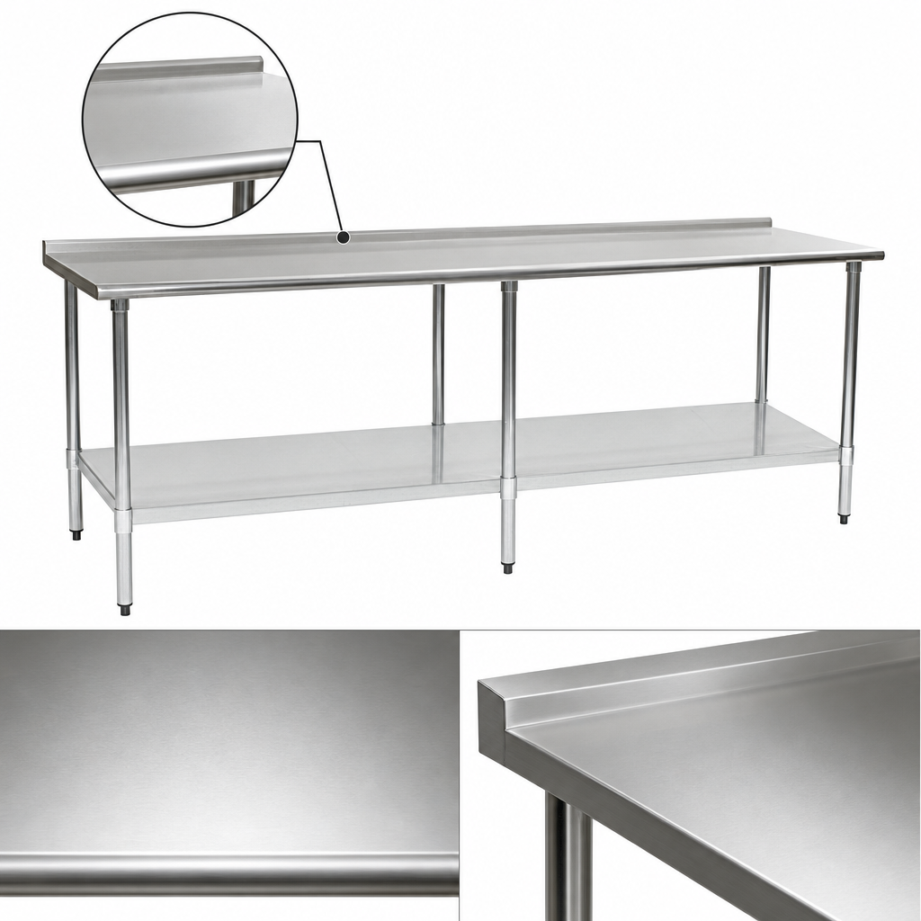 16 Gauge 300 Series Stainless Steel Top
