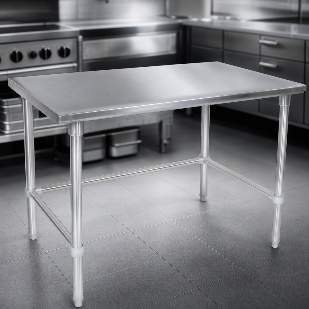 16-Gauge Stainless Steel Flat Top