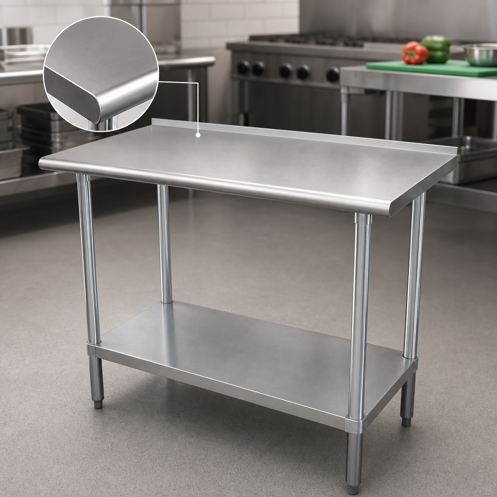 16-Gauge 430 Stainless Steel Top