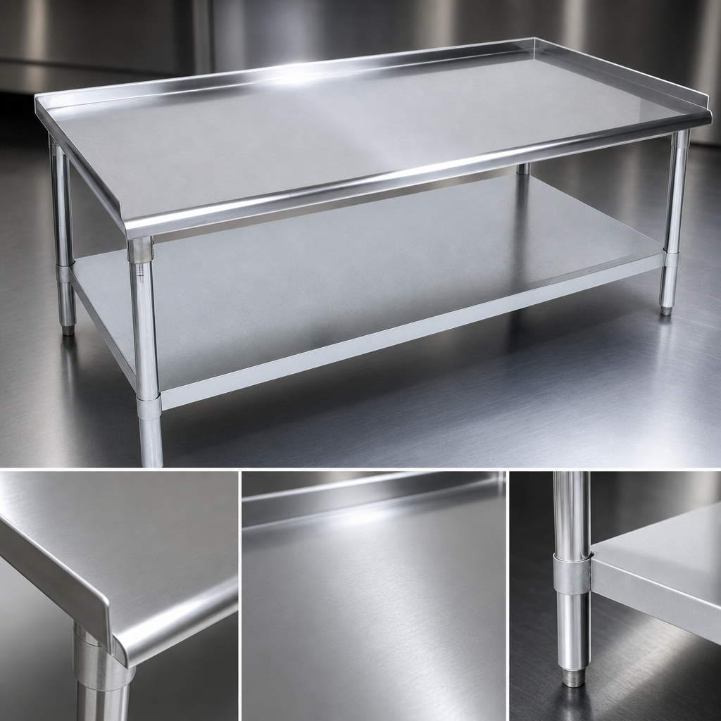 18-Gauge Stainless Steel Top