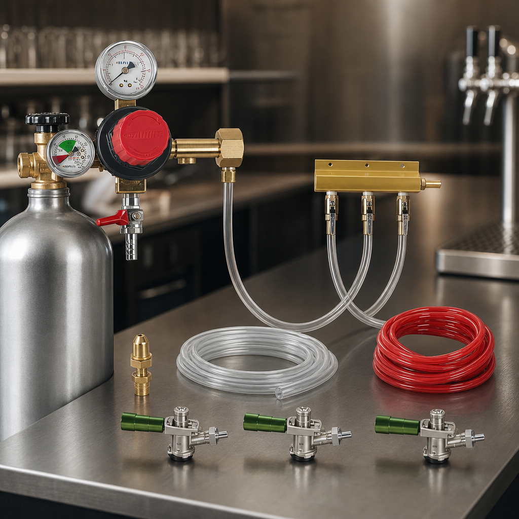 CO2 Tank Mount Primary Regulator