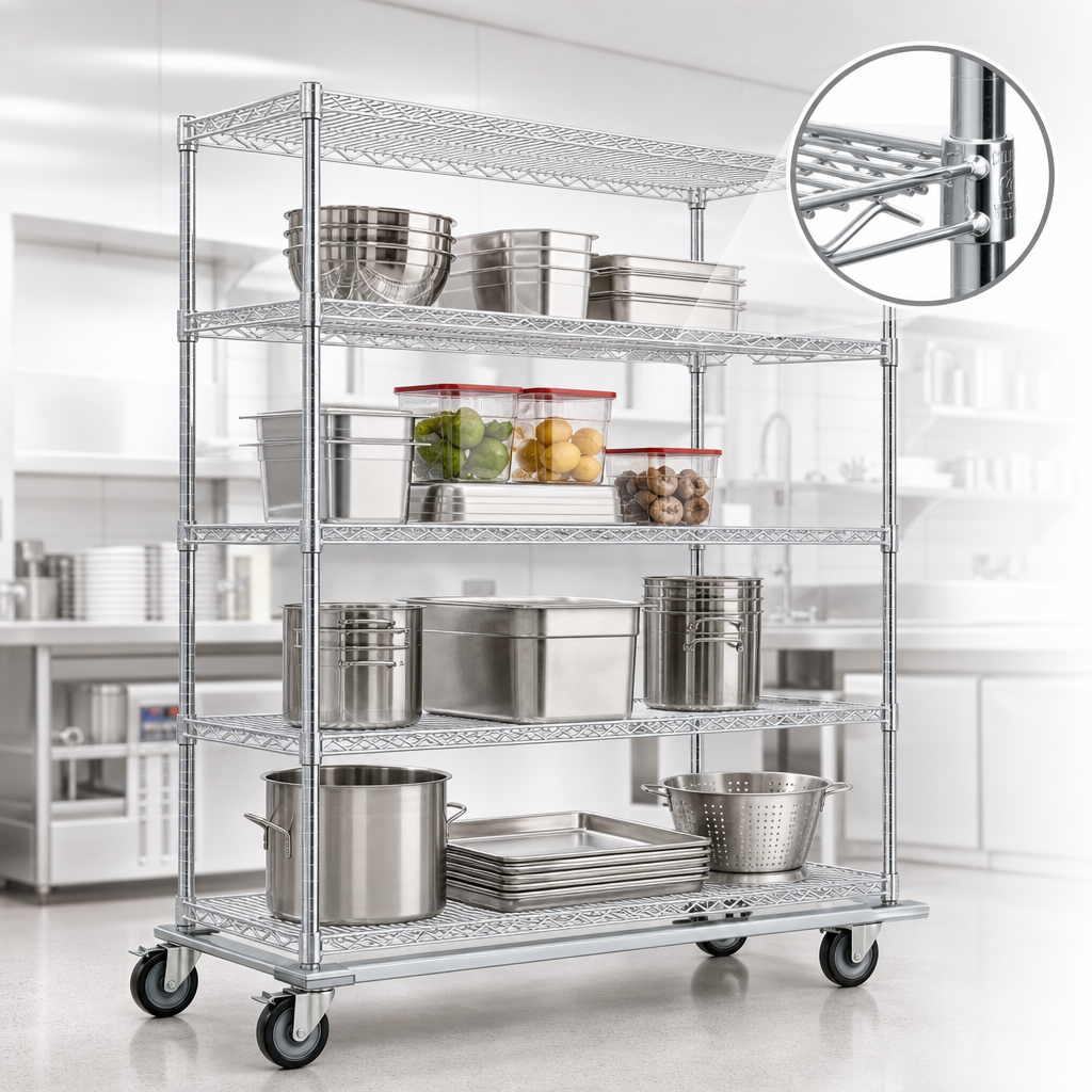Patented QuadTruss Shelves