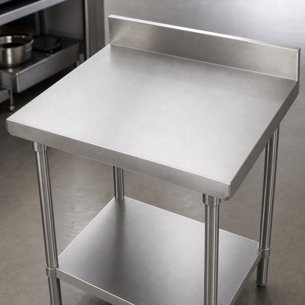 16-Gauge T-304 Stainless Steel Top