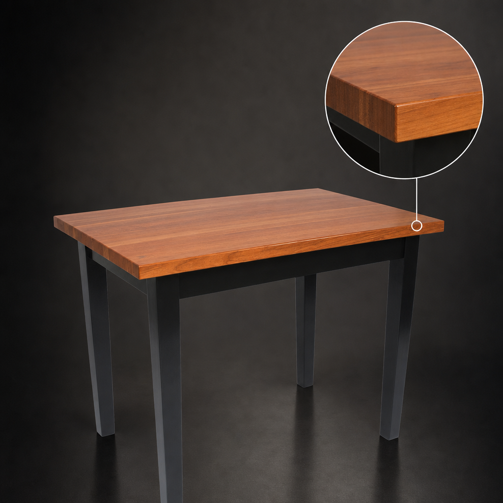 Edge Grain Wood Top
