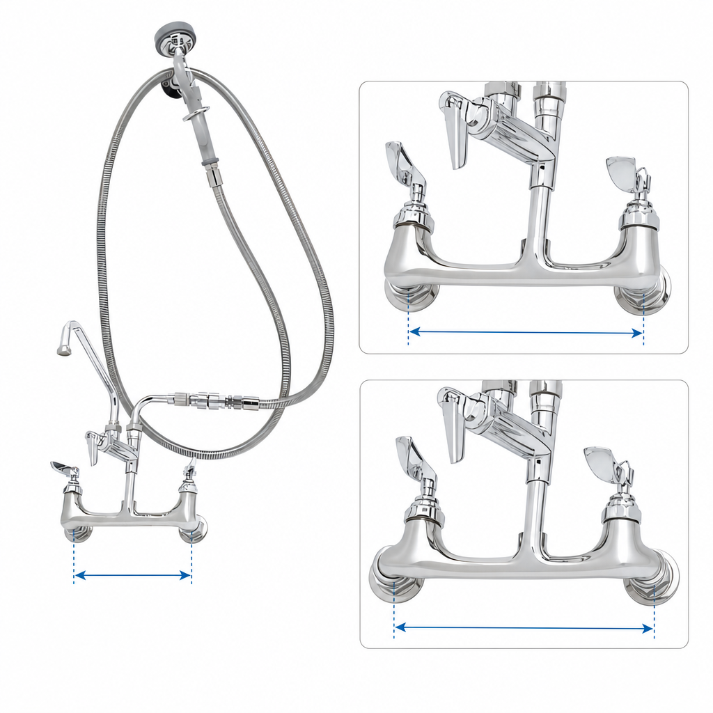 8-Inch Adjustable Centers