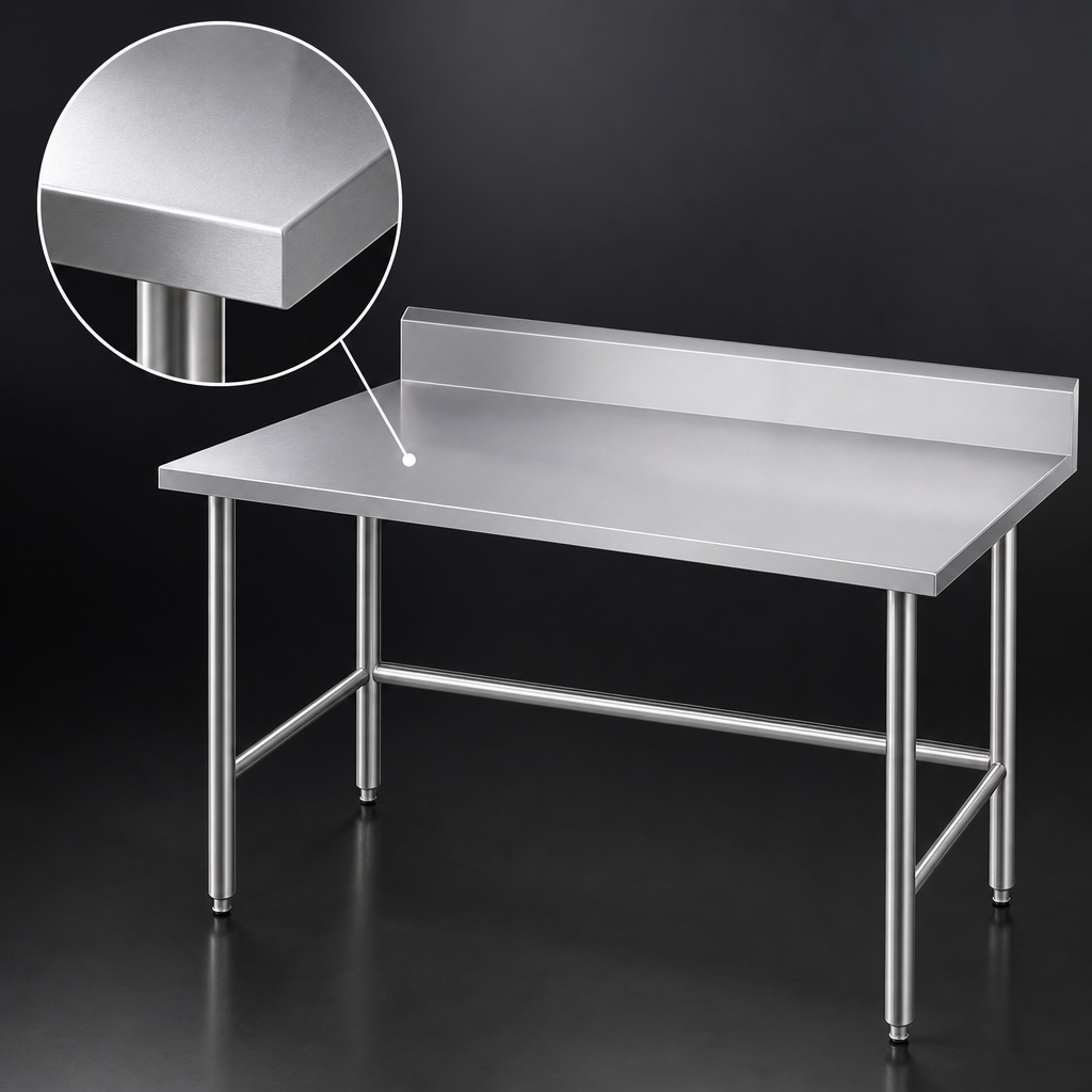 16-Gauge 430 Stainless Steel Top